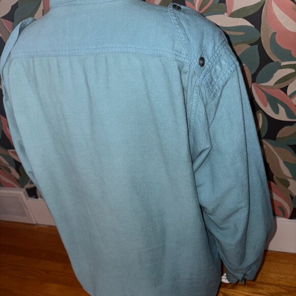 Vintage Dale Clothing Company Teal Button Up Shirt L - Picture 3 of 10